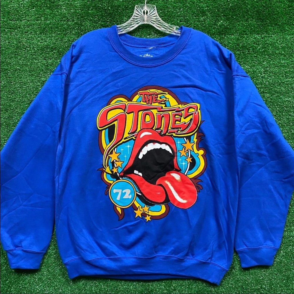 The Rolling Stones 1972 crew neck sweater